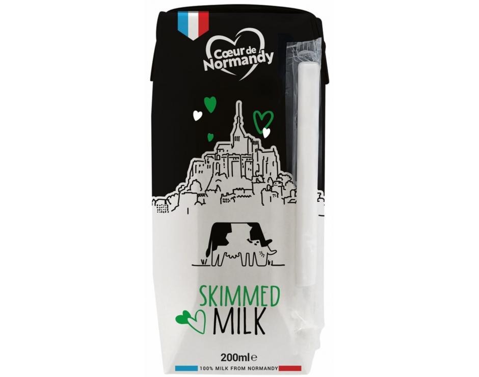 Lait écrémé Cœur de Normandy 200ml