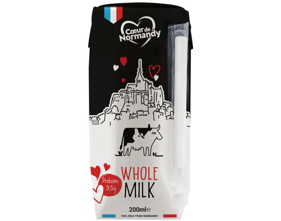 Lait entier Cœur de Normandy 200ml