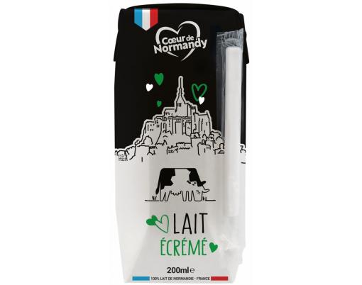 Lait écrémé Cœur de Normandy 200ml