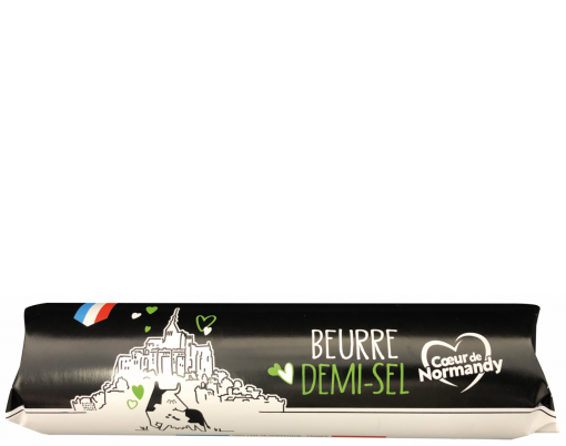 Beurre demi-sel Cœur de Normandy rouleau 250g 