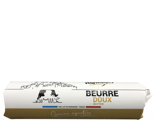 Beurre doux Cœur de Normandy Professionnel rouleau 500g