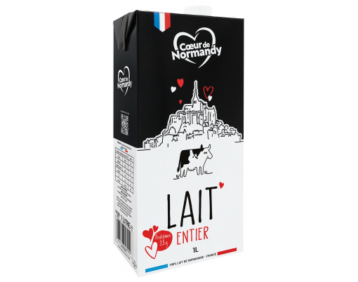 Lait entier Cœur de Normandy 1L