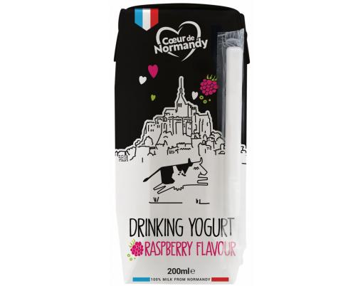 Brassé à boire Framboise Cœur de Normandy 200ml