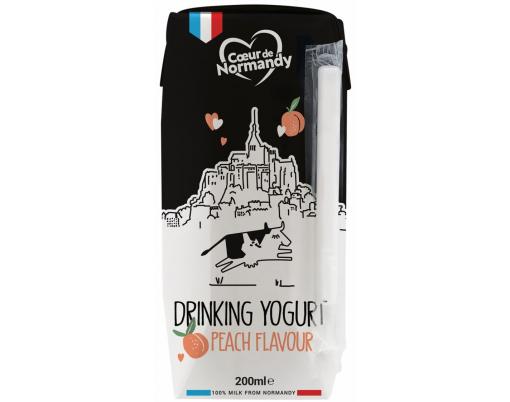 Yaourt à boire Pêche Cœur de Normandy 200ml