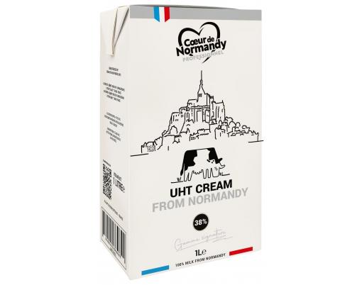 Crème UHT 38%MG Cœur de Normandy Professionnelle 1L