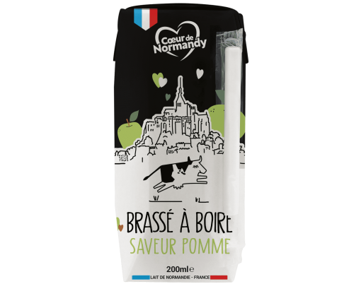 Brassé à boire Pomme Cœur de Normandy 200ml